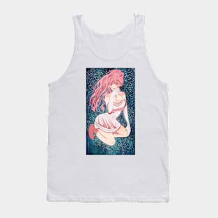 Prism space girl beautiful anime manga style art universe Tank Top